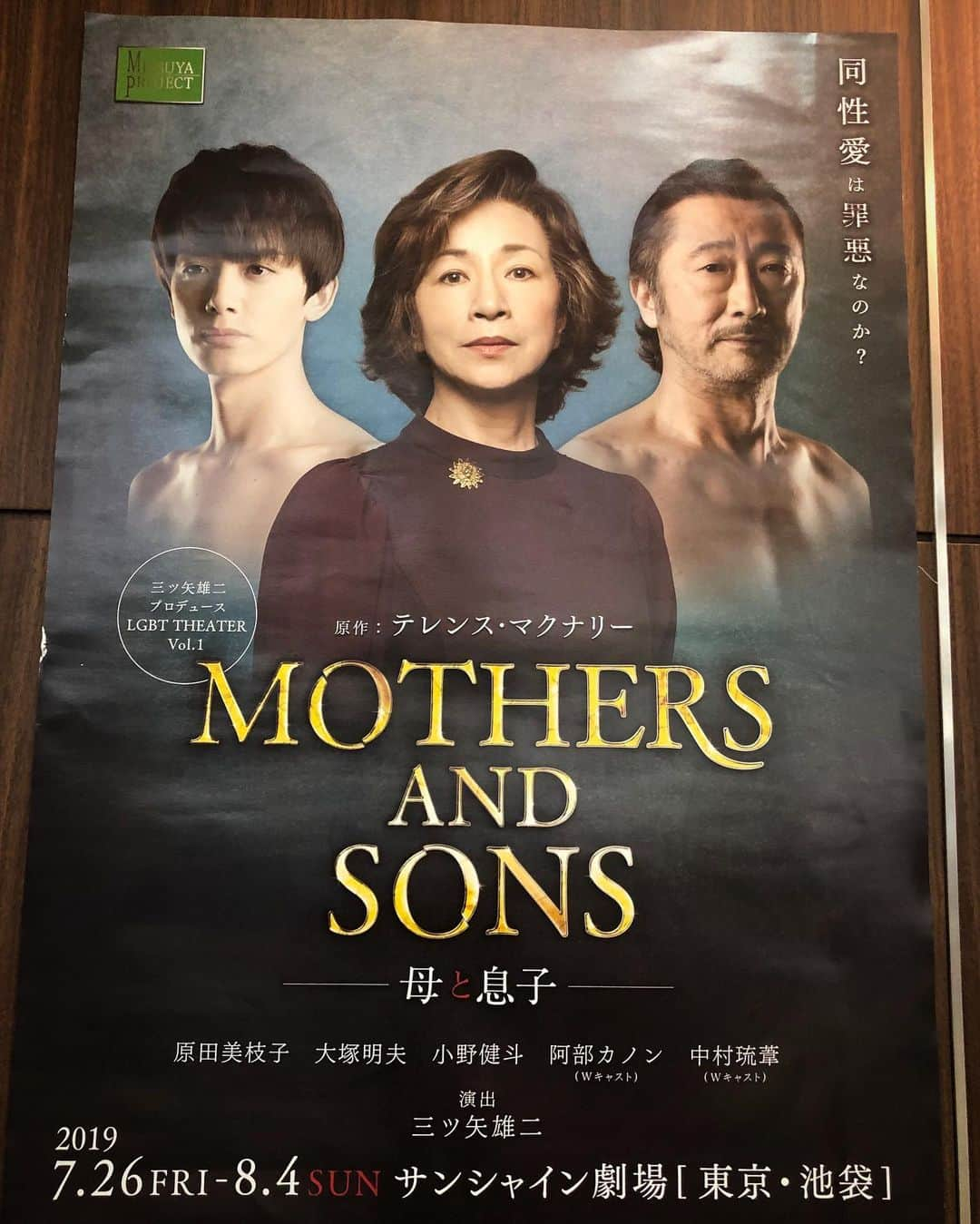 小俣里奈さんのインスタグラム写真 - (小俣里奈Instagram)「19時公演、観劇して参ります！  #motherandsons  #stage  #actress #サンシャイン劇場 #三ツ矢雄二  さん #同性愛 がテーマとのこと #lgbd #theather  #私も舞台やりたいです」8月2日 18時52分 - omatarina