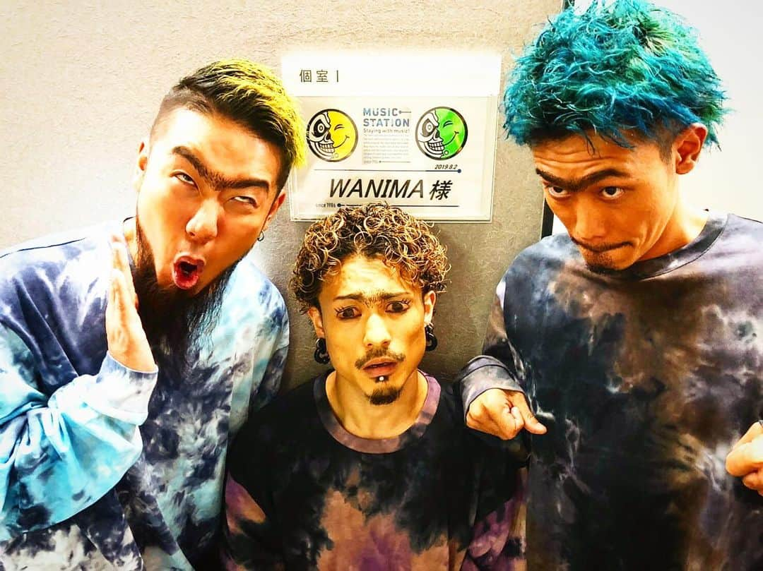 KENTAさんのインスタグラム写真 - (KENTAInstagram)「Mステ開催します‼︎﻿ ﻿ 本日もよろしくお願いします‼︎﻿ ﻿ ﻿ #Mステ﻿ #WANIMA」8月2日 19時51分 - wanimakenta