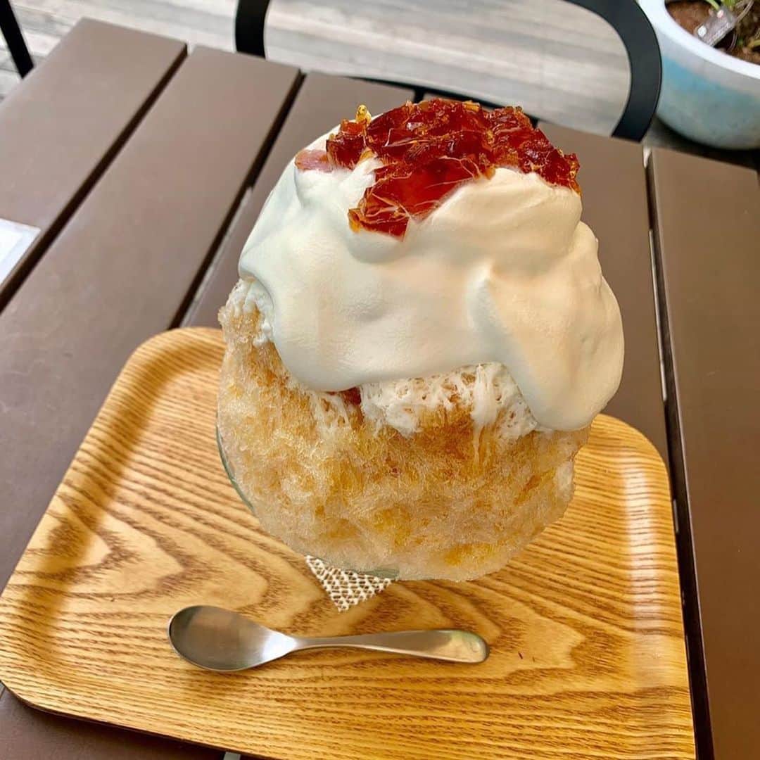 Nom de plumeさんのインスタグラム写真 - (Nom de plumeInstagram)「『食べる紅茶』といわれる﻿ 香り豊かで濃厚な紅茶かき氷が﻿ 食べられるお店、﻿ ロンネフェルト紅茶専門店﻿ コンテナート🍧💛﻿ ﻿ 種類も豊富で何度も﻿ 行きたくなっちゃう😳﻿ クリームを追加するとコクの﻿ ある味わいになるんだって☁️❤️﻿ ﻿ 10月27日までなので﻿ 夏休みや秋休みにも﻿ ぜひ訪れてみてね✨﻿ ﻿ 📍アクセス﻿ 渋谷区代々木1-28-9代々木CILLAGE 2F﻿ 営業時間：12:00〜19:00（オーダーストップは18:00）﻿ ﻿ ﻿ 🎀photo by 🎀﻿ ・@kar_insta_gram ・@hinahina______ ・@ym_ch_ ﻿ ◇◇◇◇◇◇◇◇◇◇◇◇◇◇◇◇◇◇◇◇◇◇◇◇◇◇◇◇◇﻿ ﻿ #nomdeplume #コンテナート #紅茶かき氷 #紅茶専門店 #代々木カフェ #カフェ巡り #カキ氷 #かき氷﻿ #紅茶 ﻿」8月2日 21時03分 - nomde_official