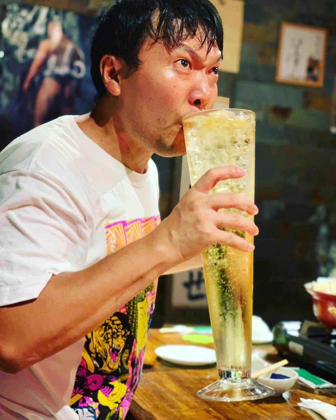 オラキオさんのインスタグラム写真 - (オラキオInstagram)「3リットルのハイボール。  #オラキオ #リバーサイド両国 #おかわりできませんでした」8月2日 21時41分 - matsuyukiorakio