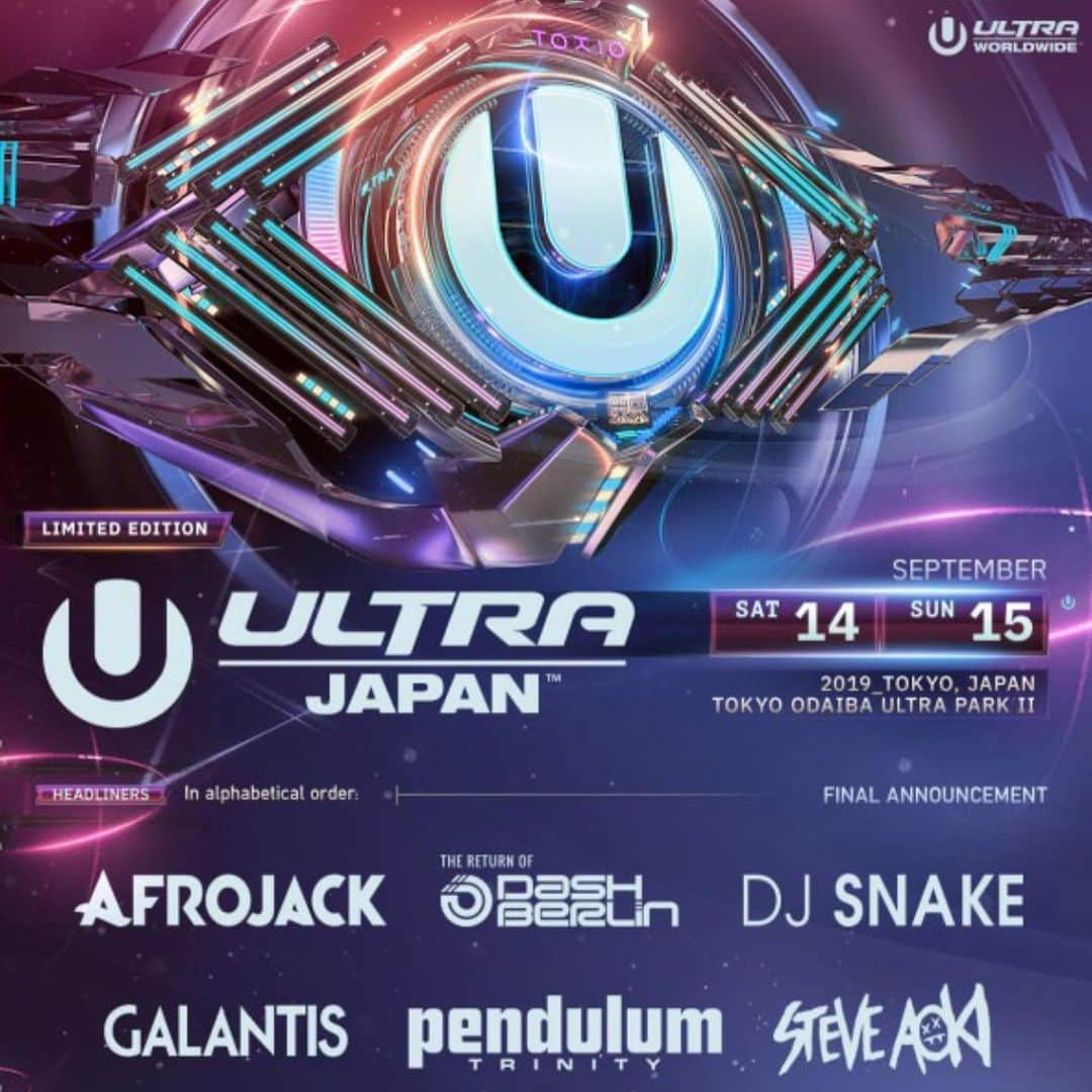 DAISHI DANCEさんのインスタグラム写真 - (DAISHI DANCEInstagram)「#ULTRAJAPAN #ULTRA @ultrajapan  お久しぶりにULTRA出演します^_^ 初日9/14土曜ですので全国から大集合お待ちしてます よろしくお願いします‼︎ #DAISHIDANCE」8月2日 21時43分 - daishidance666