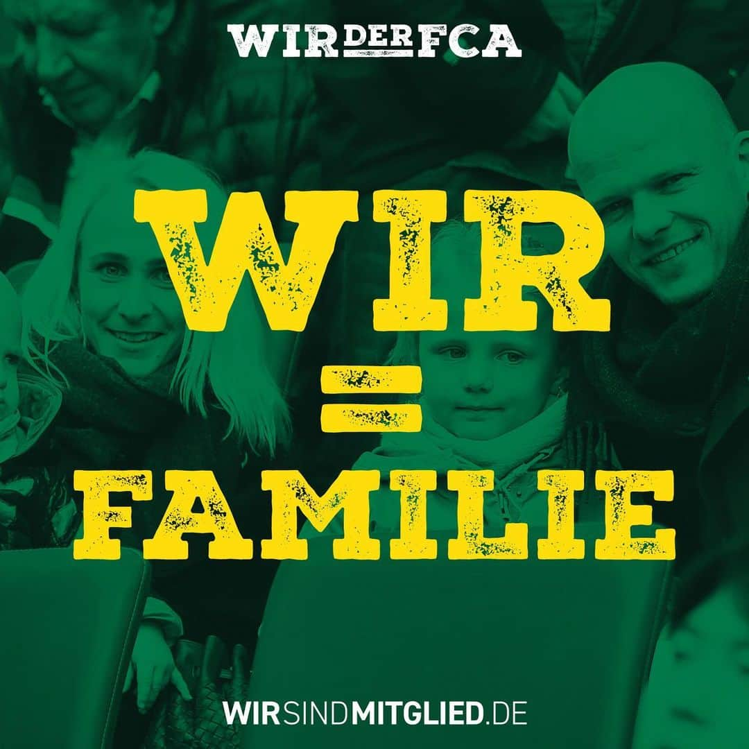 FCアウクスブルクさんのインスタグラム写真 - (FCアウクスブルクInstagram)「WIR freut sich auf den Familientag! ❤️👩‍👩‍👦👨‍👩‍👧‍👦👩‍👩‍👧👨‍👩‍👧👪👨‍👨‍👧💚 #FCA #FCA1907 #fcaugsburg #WIRderFCA」8月2日 22時39分 - fcaugsburg1907