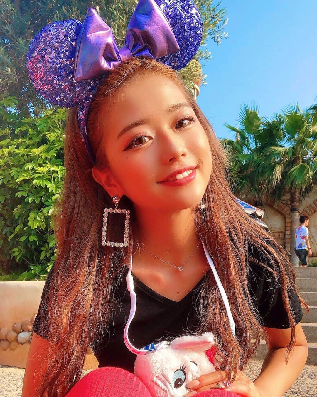 やしろななさんのインスタグラム写真 - (やしろななInstagram)「💜🖤💗 #disneysea」8月2日 23時01分 - 8467_0