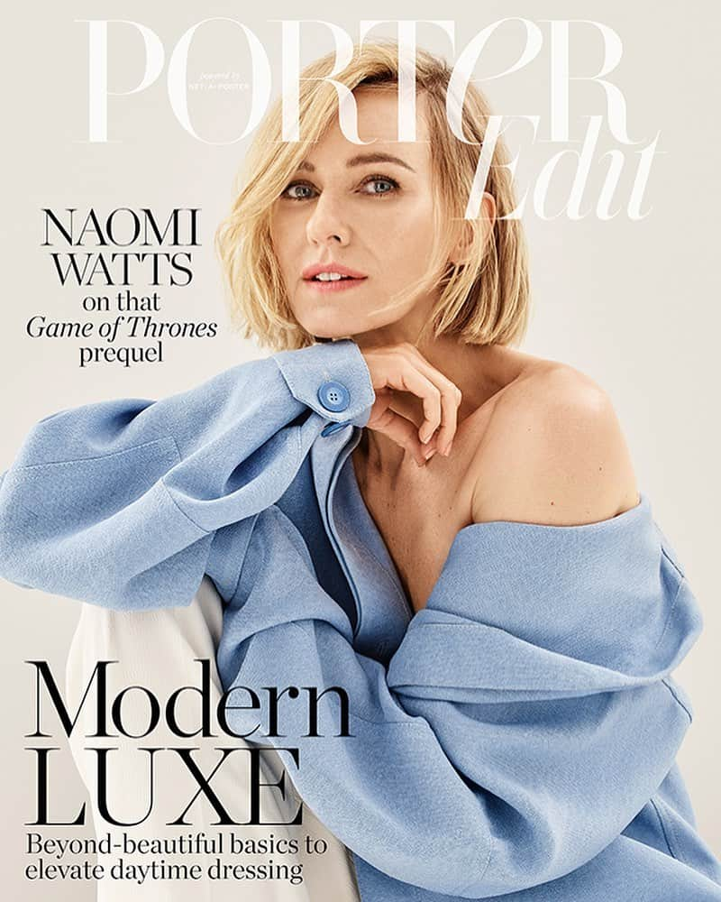 PORTER magazineさんのインスタグラム写真 - (PORTER magazineInstagram)「As excitement mounts for the #GameofThrones prequel, actor @naomiwatts talks to #PorterEdit about why she couldn’t turn the show’s leading role down and how she’s proved her doubters wrong with her continued career success. 📸 @jasonkibblerstudio Styling @ttstyle」8月2日 23時06分 - portermagazine