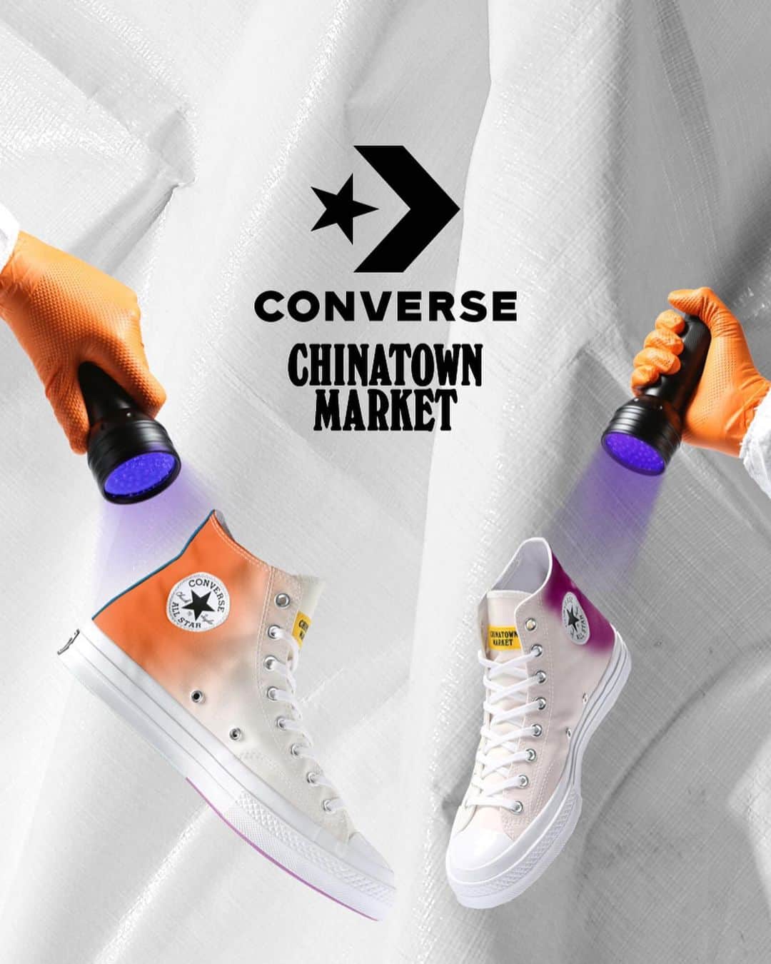 Foot Lockerさんのインスタグラム写真 - (Foot LockerInstagram)「👽🙂👟 #Converse x #ChinatownMarket Chuck 70 'UV' Pack Available Now, In-Store and Online」8月2日 23時08分 - footlocker