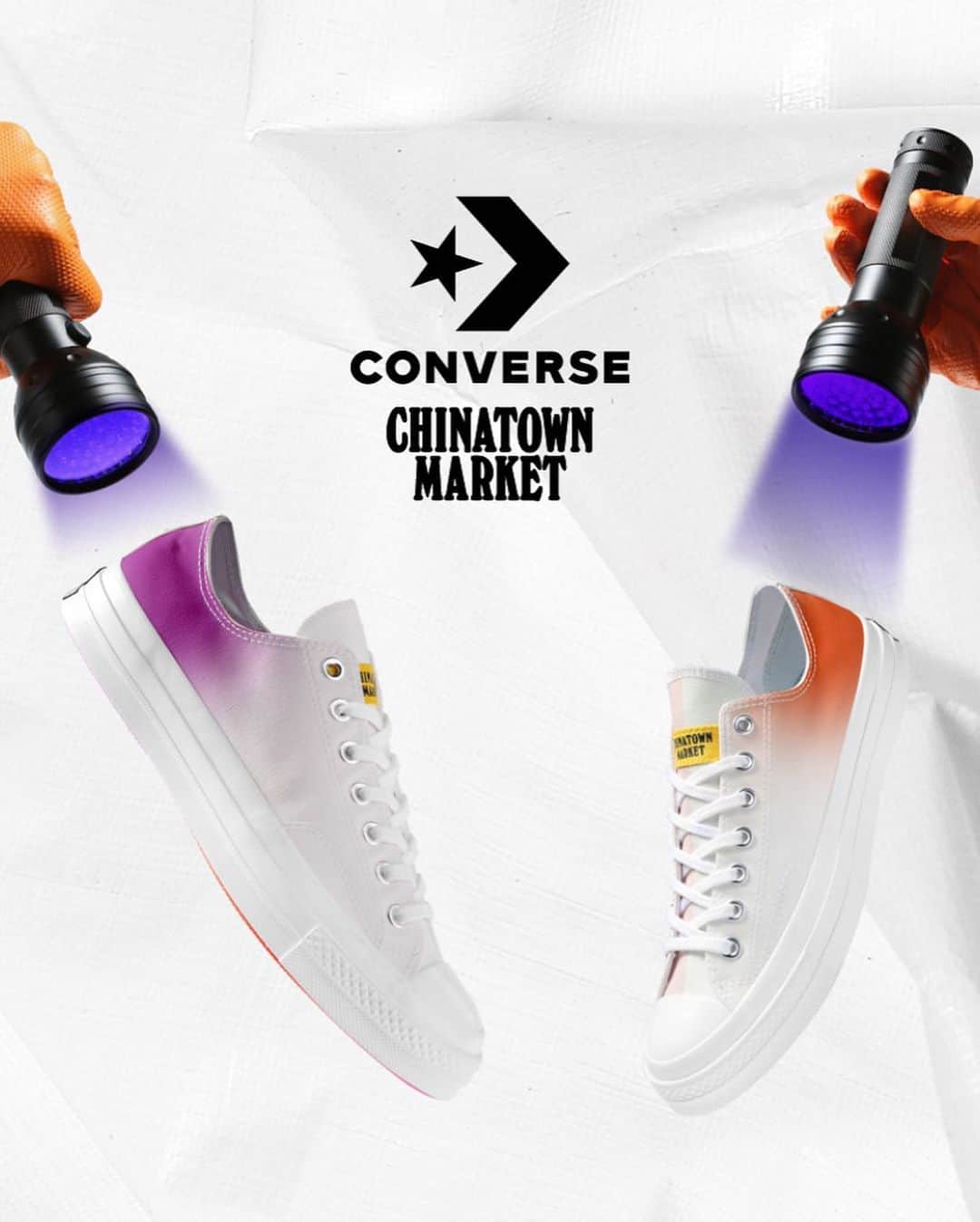 Foot Lockerさんのインスタグラム写真 - (Foot LockerInstagram)「👽🙂👟 #Converse x #ChinatownMarket Chuck 70 'UV' Pack Available Now, In-Store and Online」8月2日 23時08分 - footlocker
