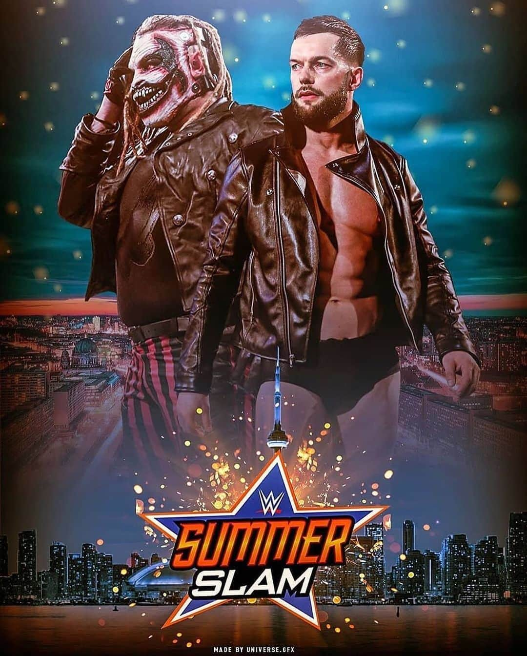 ファーガル・デヴィットさんのインスタグラム写真 - (ファーガル・デヴィットInstagram)「Summerslam . #finnart x @universe.gfx」8月2日 23時24分 - finnbalor