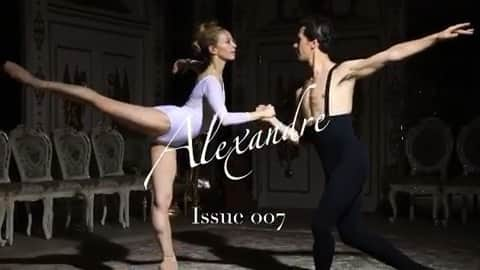 Kanako Higashiのインスタグラム：「Alexsander magazine 【Alexsandre Riabko×Silvia Azzoni】  @alexandremagazine  #alexsandreriabko  #silviaazzoni  @yumikoinoueballet  @kouta_ny  @higashi.kanako  @naomip86  @nbs_japan  @yumiko」