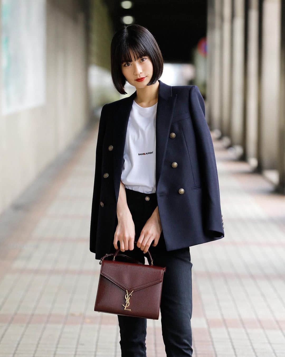 Cazumaxのインスタグラム：「横田ひかる #saintlaurent」
