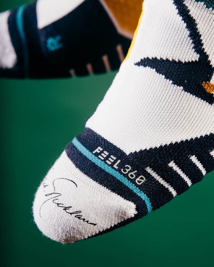 Stanceさんのインスタグラム写真 - (StanceInstagram)「Golden Bear on the links ⛳ This Fall, our Performance Golf collection channels the greatness of @jacknicklaus, offering two new signature designs from the 🐐 of Golf. 'Nicklaus Crew' and 'Nicklaus Tab' are available now, boasting the benefits of #FEEL360 for fresh, dry feet straight through the 18th hole. #StanceLinks」8月3日 0時30分 - stanceofficial
