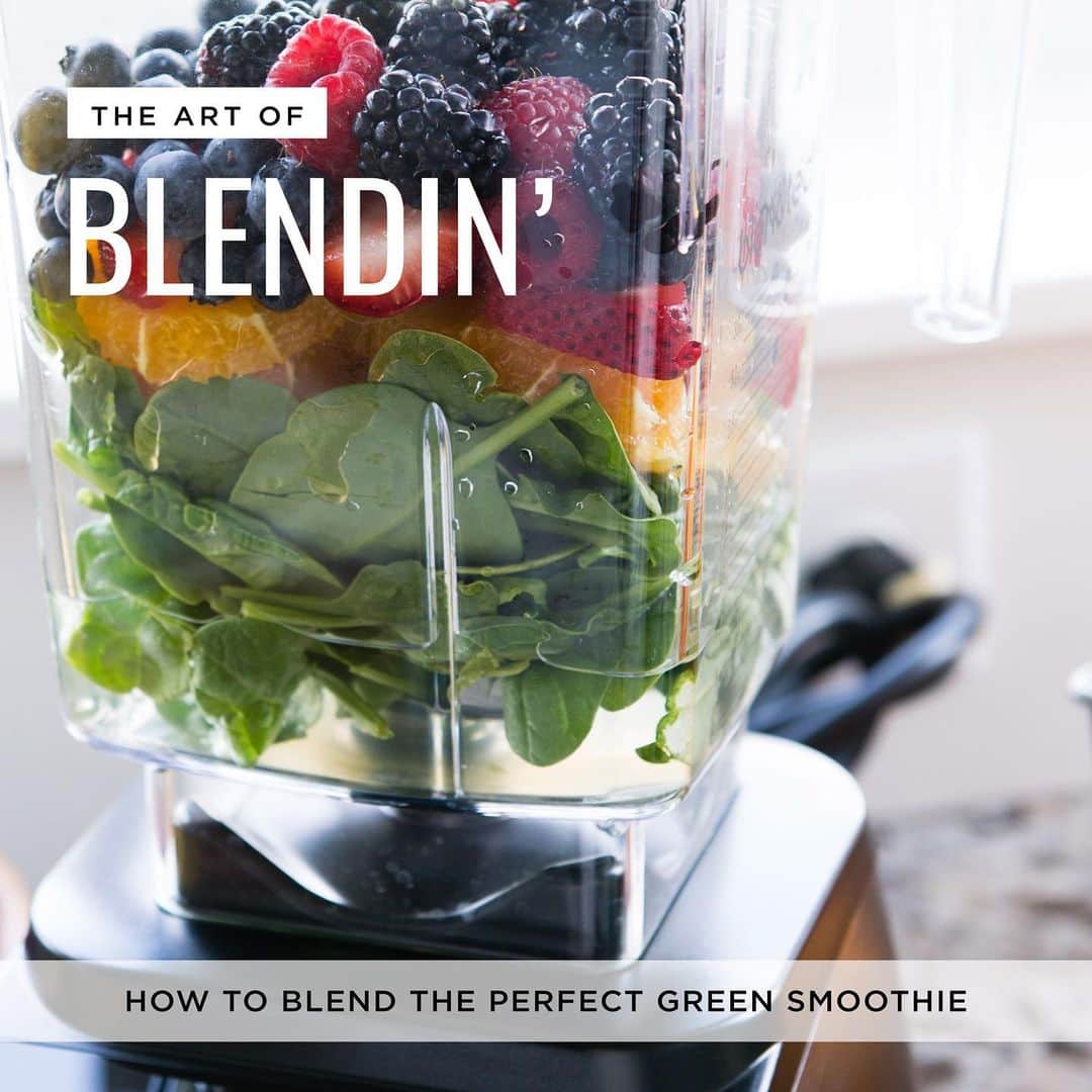 Simple Green Smoothiesさんのインスタグラム写真 - (Simple Green SmoothiesInstagram)「With our years of green smoothie experience, we've found that the order in which you place your ingredients in the blender affects your overall blend. . Hello, smooth operator! 🙌🏻 Every blender jar is a little different, but the sequence we share below is a great starting point to experiment with and see which order is best for your blender. ⁠⠀ ⁠⠀ PACK: Standard Blender⁠⠀ 1. Leafy greens⁠⠀ 2. Liquids⁠⠀ 3. Fresh fruits and veggies⁠⠀ 4. Dry ingredients (spices, powders, seeds, nut butters)⁠⠀ 5. Frozen fruits and ice⁠⠀ ⁠⠀ PACK: Single-Serve Blender⁠⠀ 1. Frozen fruits and ice⁠⠀ 2. Dry ingredients (spices, powders, seeds, nut butters)⁠⠀ 3. Fresh fruits and veggies⁠⠀ 4. Liquids⁠⠀ 5. Leafy greens⁠⠀ ⁠⠀ BLEND⁠⠀ 1. Tightly pack leafy greens in a measuring cup and then toss into the blender⁠⠀ 2. Pour liquid on top of the leafy greens to help create more space in the blender.⁠⠀ 3. Add chopped fresh fruit and veggies (1-inch pieces or smaller if using a blender under 300 watts)⁠⠀ 4. If using dry ingredients, add to the blender after fresh fruits and before frozen fruits. ⁠⠀ 5. Add frozen fruits and ice.⁠⠀ 6. Blend on medium low for 10 seconds and increase to high speed for about 30 seconds. If it's not creating a vortex, add 1/4 to 1/2 cup liquid to pull the ingredients toward the blade.⁠⠀ 7. Pour into Mason jar (or cup of choice) and sip like a rawkstar!!⁠⠀ ⁠⠀ #blender #blendyourgreens #theartofblending #simplegreensmoothies #smoothies⁠⠀ ⁠⠀」8月3日 0時40分 - simplegreensmoothies