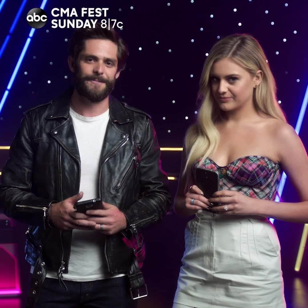 アメリカン・ブロードキャスティング・カンパニーのインスタグラム：「See y'all at the afterparty 🎉 #CMAFest is SUNDAY at 8|7c on ABC!」
