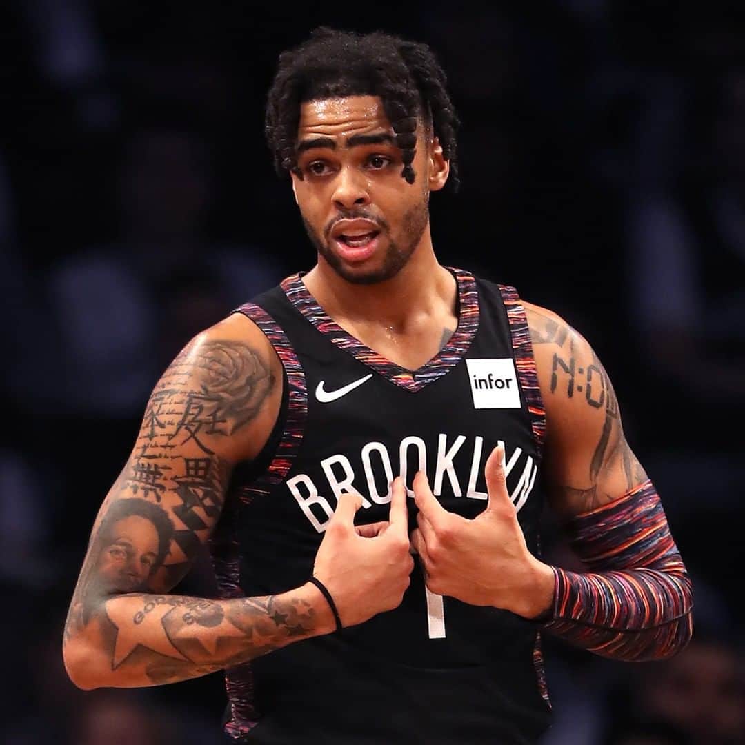 HYPEBEASTさんのインスタグラム写真 - (HYPEBEASTInstagram)「@hypebeastsports: COOGI is calling a foul against the Brooklyn Nets, Nike and New Era over the team’s “Spread Love” City Edition alternate jerseys, a tribute to Brooklyn native Biggie Smalls. The jerseys featured a notable multicolored pattern similar to the Australian brand’s signature knitwear from the 90s.⁠ -⁠ According to the lawsuit, the NBA team copied COOGI’s trademarked patterns and claims that one of the involved parties purchased ads on the specific Google search “COOGI Brooklyn Nets” to redirect users into buying Nets merchandise. Click the link in bio for the full story.⁠ Photo: Elsa/Getty Images」8月3日 1時01分 - hypebeast