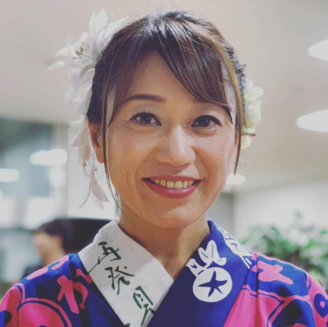 大隅智子さんのインスタグラム写真 大隅智子instagram 盛岡さんさ踊りで踊ってきました 暑い中でしたが お客さんの温かさを感じました 盛岡さんさ踊り 岩手 8月3日 1時43分 Tomokotenki