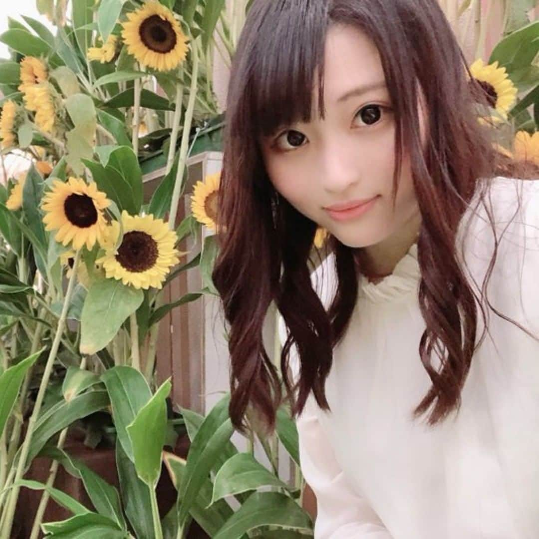 仮面女子さんのインスタグラム写真 - (仮面女子Instagram)「瀬口こころ ひまわり！」8月3日 12時41分 - kamenjoshi