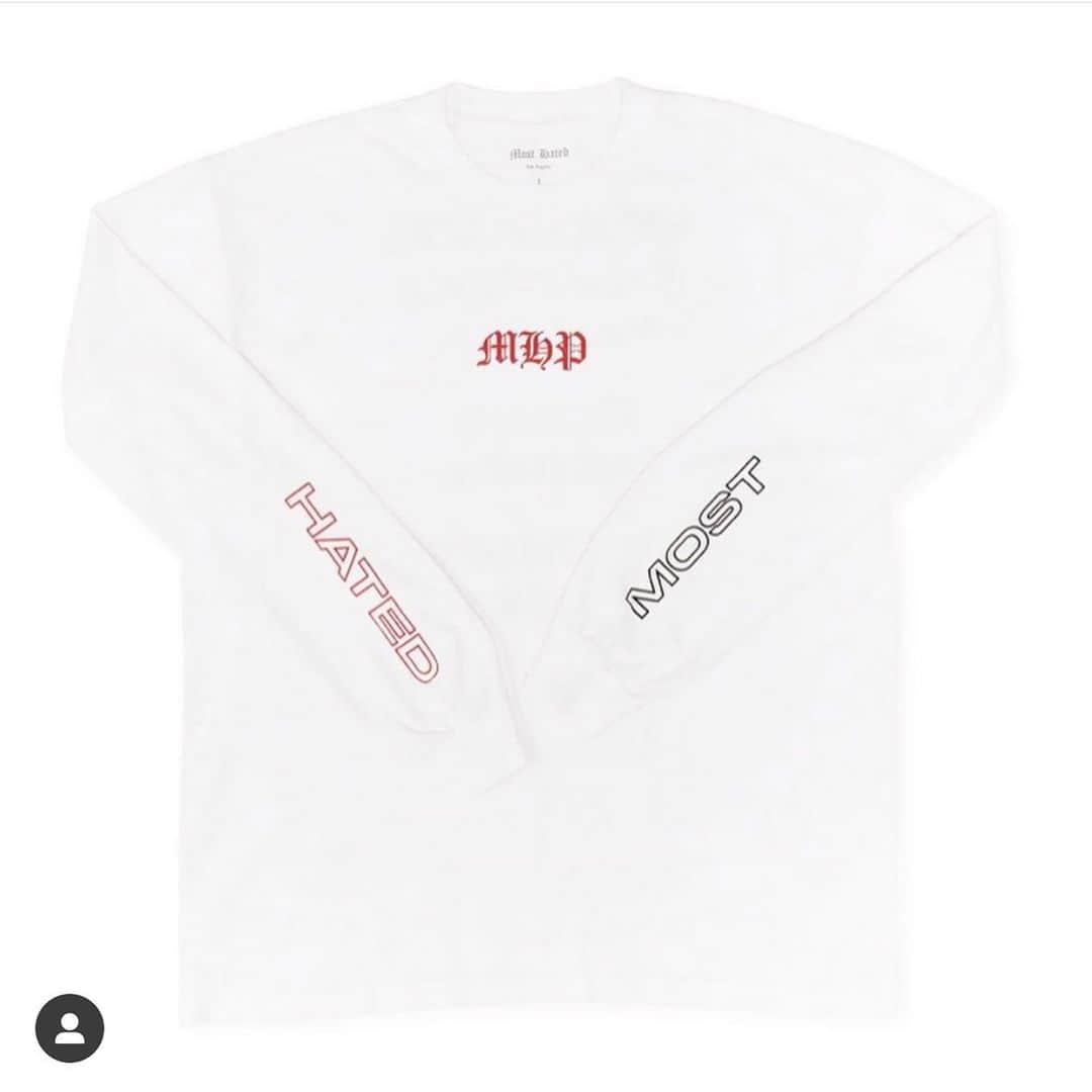 ニック・ヤングさんのインスタグラム写真 - (ニック・ヤングInstagram)「MostHated Day ..... drops @mhp.la」8月3日 12時44分 - swaggyp1