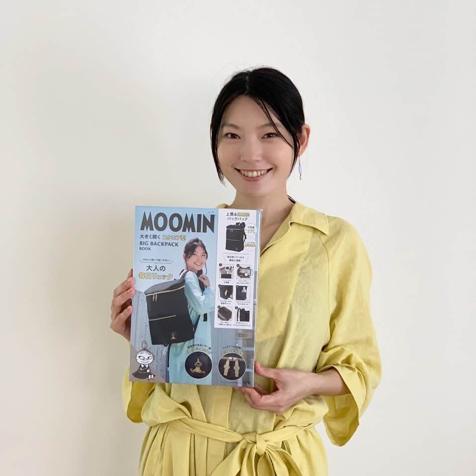 森貴美子さんのインスタグラム写真 - (森貴美子Instagram)「MOOMIN BIG BAGPACK BOOK 私も買いました♫ 書店などで絶賛発売中です〜〜✨ @multimedia_tkj」8月3日 11時13分 - morikimi_morikimi