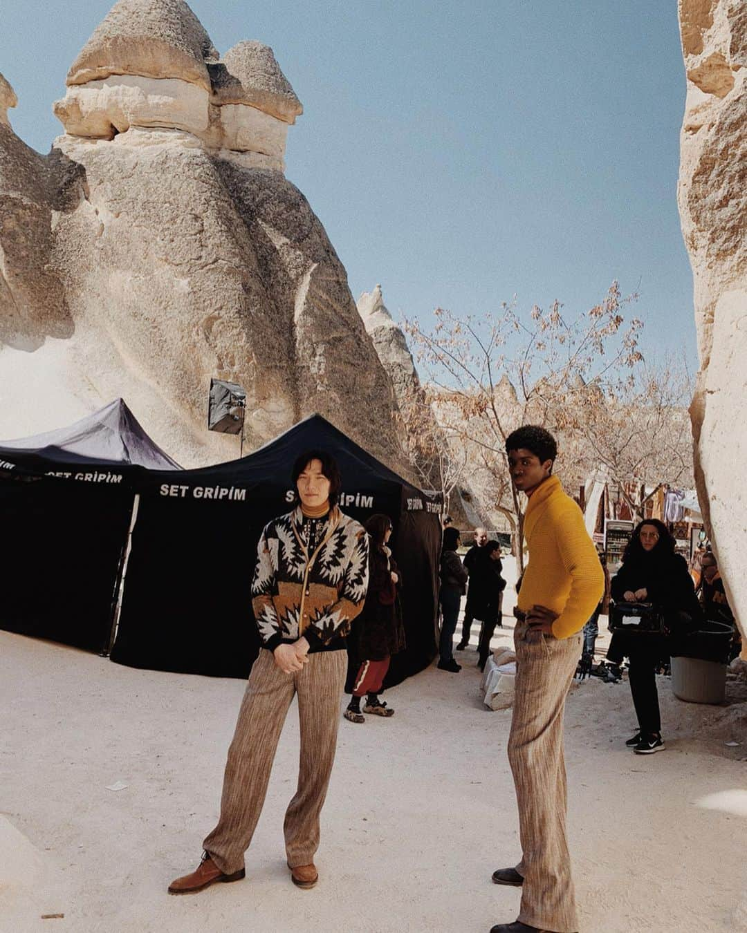 ベラ・ハディッドさんのインスタグラム写真 - (ベラ・ハディッドInstagram)「Memories 🙏🏽 #Cappadocia @missoni from my eyes 🖤🖤 Thank you @missbrunello ✨」8月3日 11時29分 - bellahadid