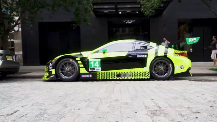 Lexus USAのインスタグラム：「Here's to summer vibes that are masterfully crafted and simply exquisite. #IntersectNYC #LexusPerformance @LexusRacingUSA @IntersectNYC @AVSAutosport」