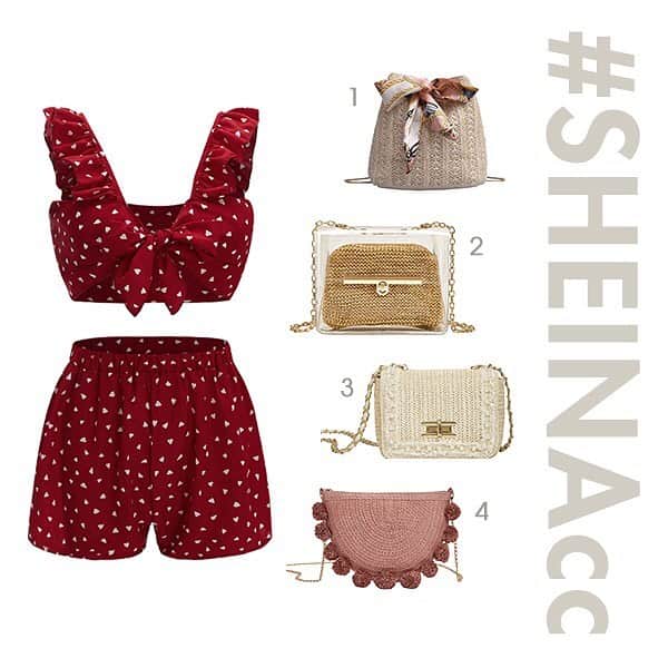 SHEINさんのインスタグラム写真 - (SHEINInstagram)「😉Want to win ＄500 to spend on your wish list items?✨✨ Here's how ... 1、MUST be following @sheinofficial and LIKE the post. 2、COMMENT which bag stands out the best Prizes:  10 Winners will each win ➡ a $50 gift card ✔️Winners will be chosen at random from the comments. ✔️Winners announced on @sheinoffical on August 9 #SHEIN #SHEINgals #SHEINstyle #SHEINAcc」8月3日 5時56分 - sheinofficial