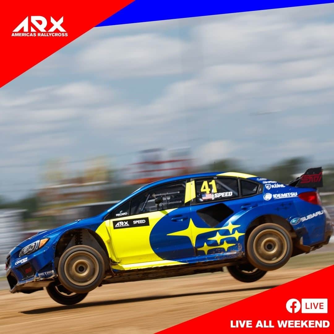 Subaru of Americaさんのインスタグラム写真 - (Subaru of AmericaInstagram)「Be sure to tune in to @arxrallycross livestream this weekend to catch ARX Round 4 in Canada! Follow @subarumotorsportsusa for updates. #SubaruMotorsportsUSA」8月3日 6時52分 - subaru_usa