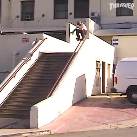 スラッシャーのインスタグラム：「👉🏼 @kealstone from his “Horsemen” part. 🐎 Playing now at ThrasherMagazine.com」