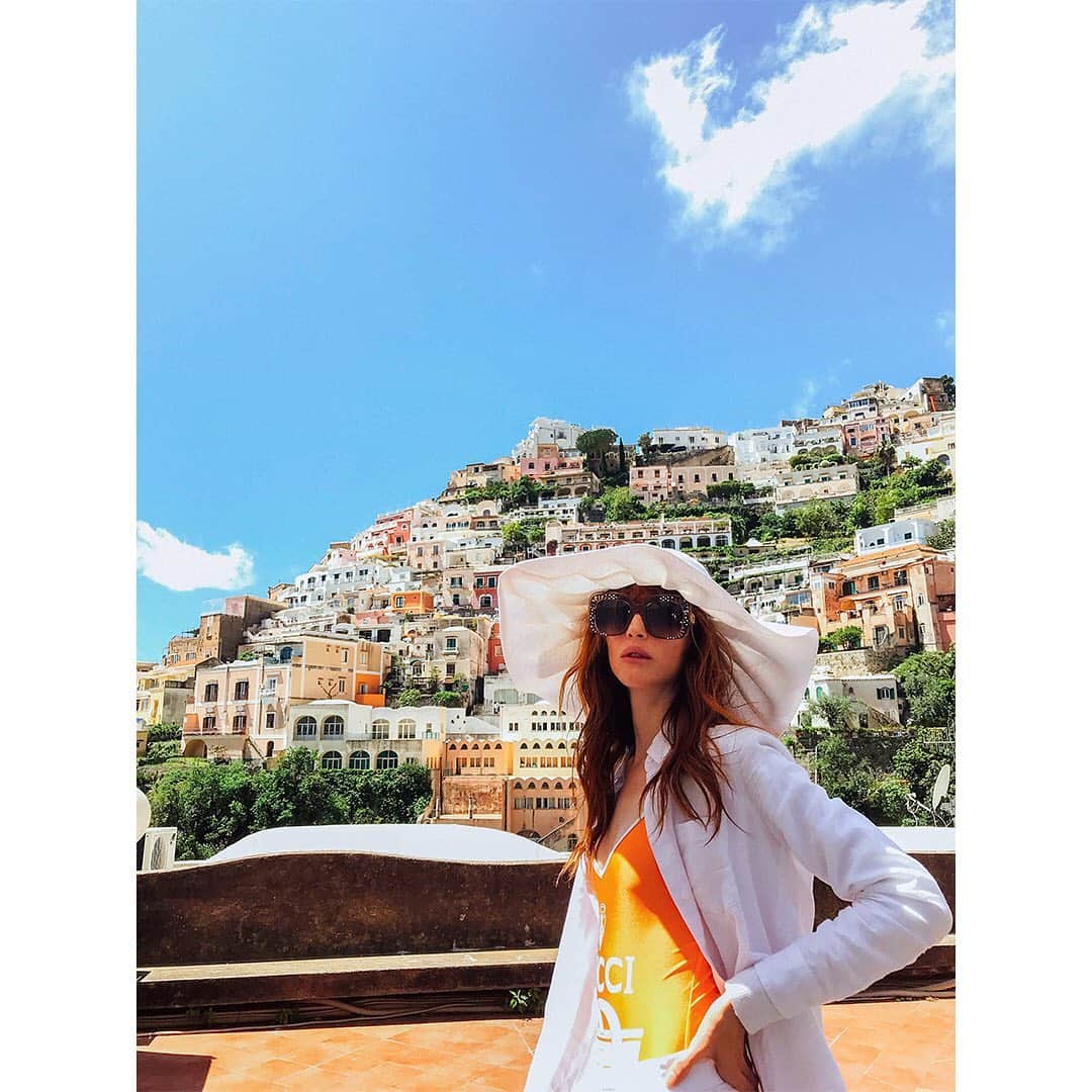 Faith Picozziさんのインスタグラム写真 - (Faith PicozziInstagram)「Italy Diaries 3️⃣ Positano 🧡 #italy #positano #amalficoast #travel #gucci #fashion #style #summer #vacation @filip.milenkovic @filipandfaith @gucci @alessandro_michele @faithpicozzi」8月3日 7時45分 - faithpicozzi