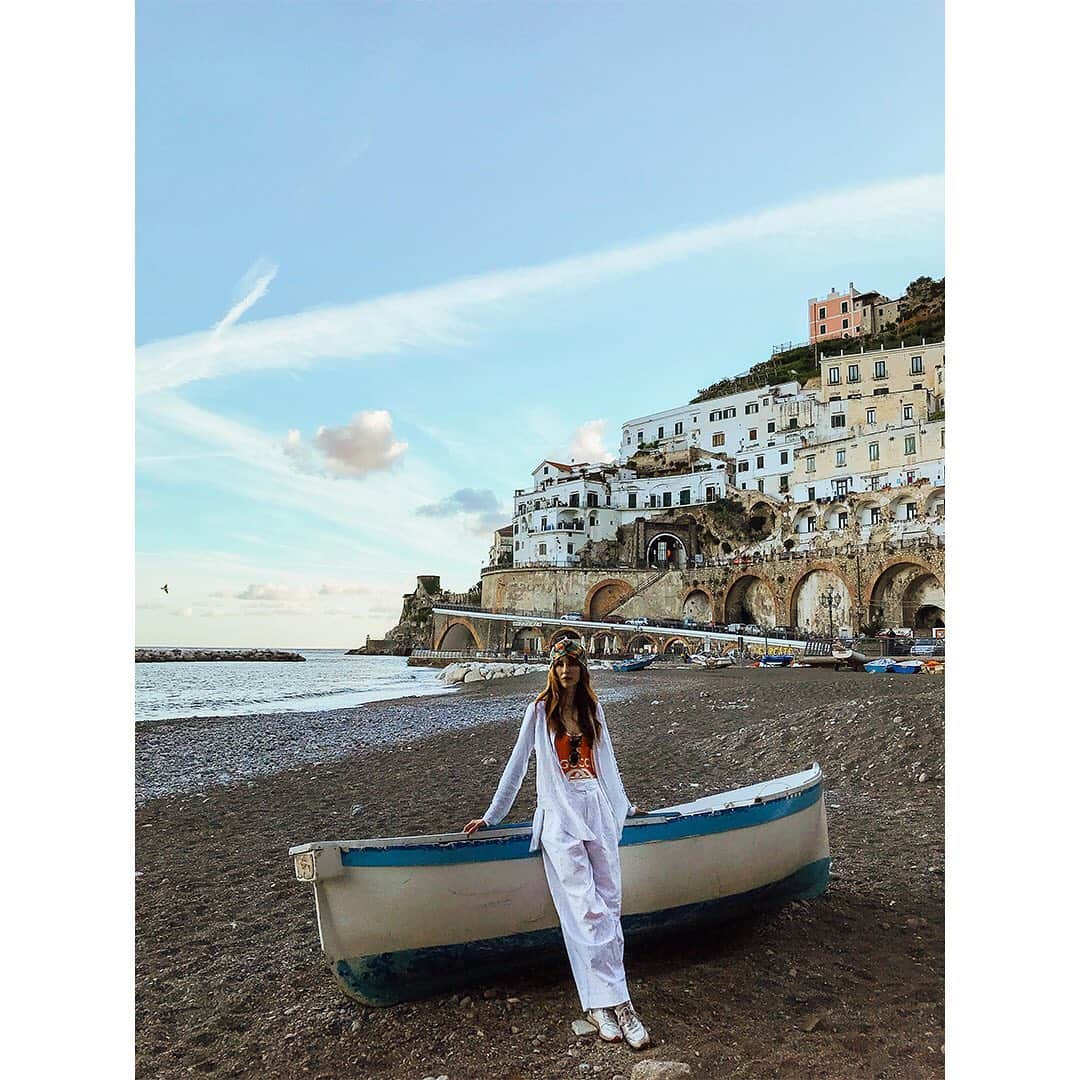 Faith Picozziさんのインスタグラム写真 - (Faith PicozziInstagram)「Italy Diaries 3️⃣ Positano 🧡 #italy #positano #amalficoast #travel #gucci #fashion #style #summer #vacation @filip.milenkovic @filipandfaith @gucci @alessandro_michele @faithpicozzi」8月3日 7時45分 - faithpicozzi