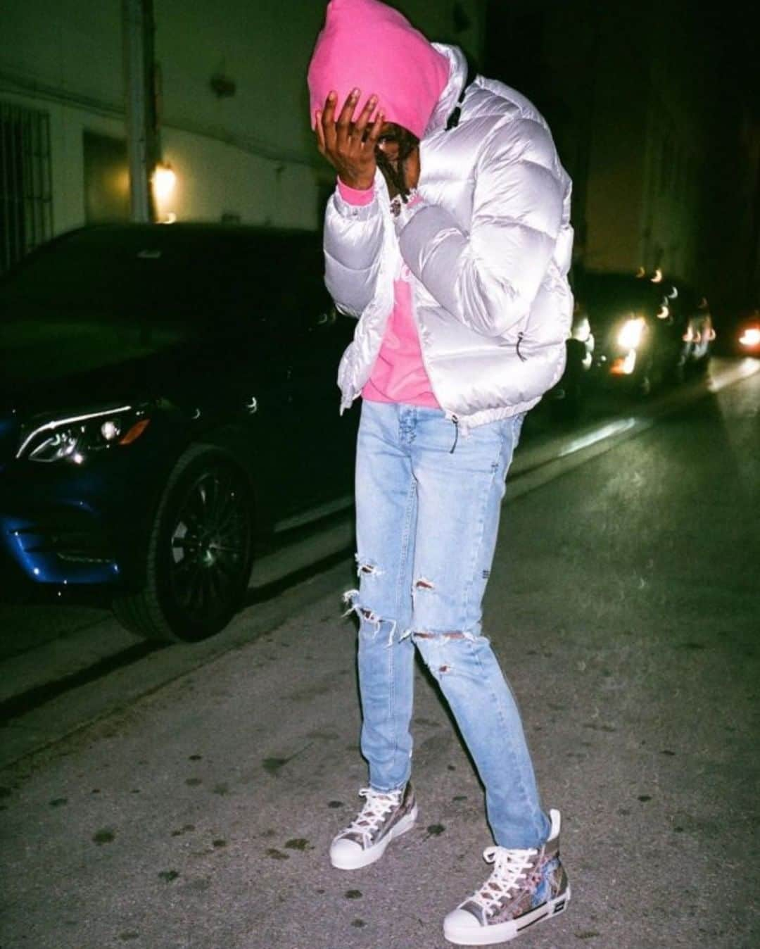 ツビさんのインスタグラム写真 - (ツビInstagram)「@playboicarti wearing 1/1 KSUBI KUSTOM🔥🔥」8月3日 8時00分 - ksubi