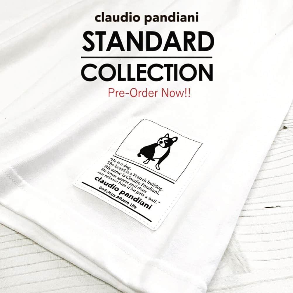 のインスタグラム：「Standard tee. #teeシャツ男子 #teeシャツ女子  #t #tt #ttt #frenchbulldog #bostonterrier #soccerjunky #football #dog #lefootball #calcio #futbol #rugby #rugbyworldcup #tennis #handball #beachvolley  #claudiopandiani」