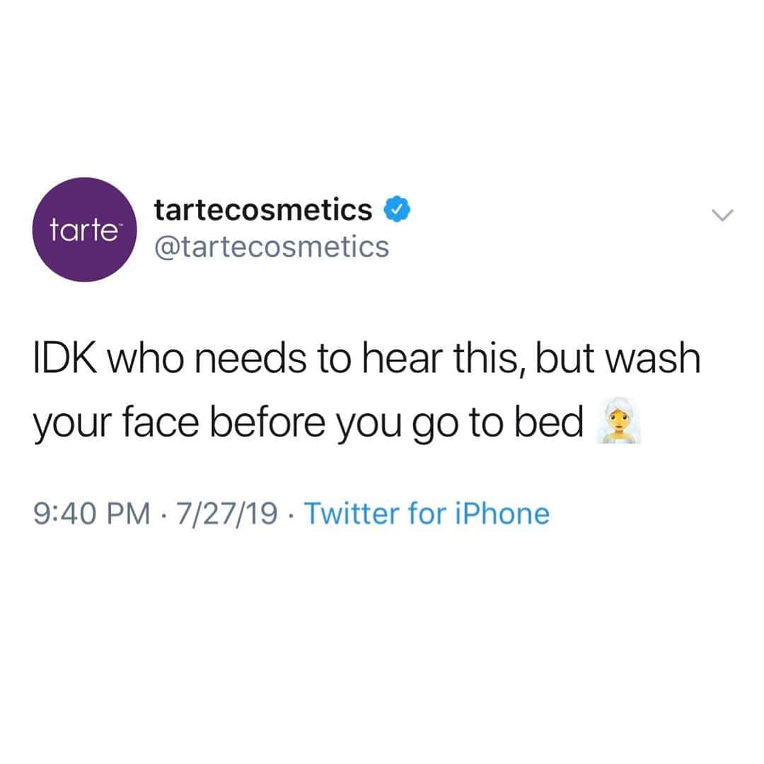 Tarte Cosmeticsさんのインスタグラム写真 - (Tarte CosmeticsInstagram)「‼️TAG a friend below to save a life‼️ #tartetalk」8月3日 10時02分 - tartecosmetics