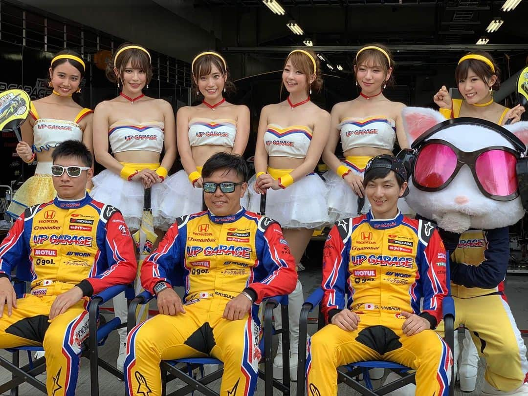 松浦孝亮さんのインスタグラム写真 - (松浦孝亮Instagram)「#teamupgarage #lovethisteam  #nsxgt3  #supergt #アップちゃん  #alpinestars  #ドリフトエンジェルス2019」8月3日 21時57分 - ko_matsuura