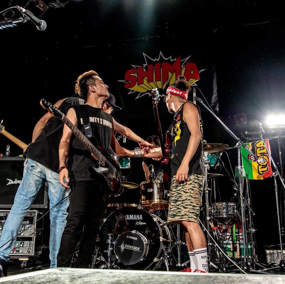 TOTALFATのインスタグラム：「「SHIMA BLAST TOUR 2019」～BETA58でチェックワンツー！京都編～ @京都MUSE ありがとうございました！！ Photo by @tuttini」
