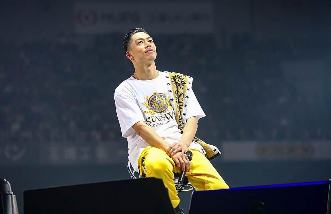 のインスタグラム：「All for The Future of EXILE  All for EX Family... #EXILE #StarOfWish」