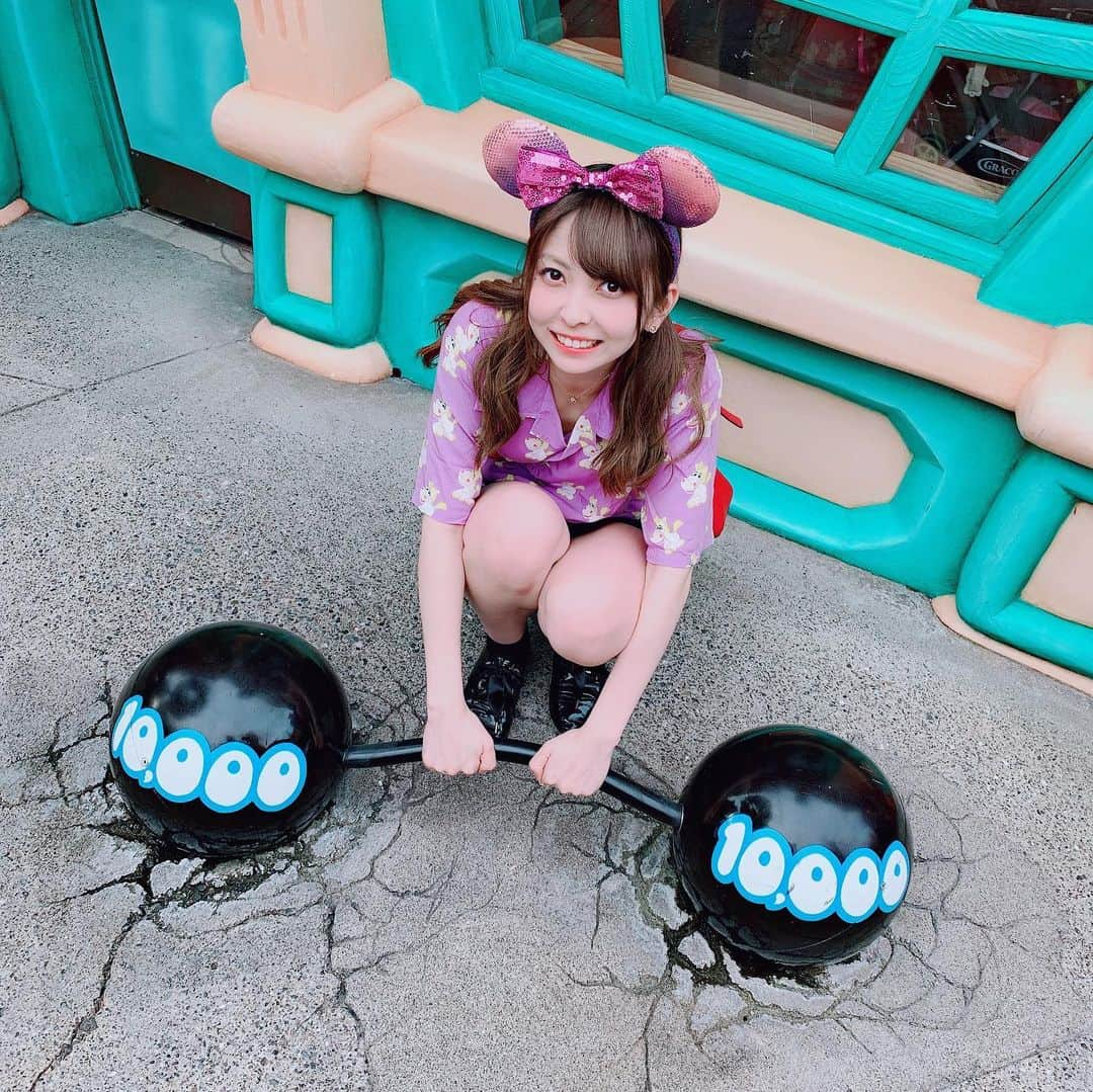 草場愛さんのインスタグラム写真 - (草場愛Instagram)「🐭🏰💓」8月3日 21時24分 - manami_k1017