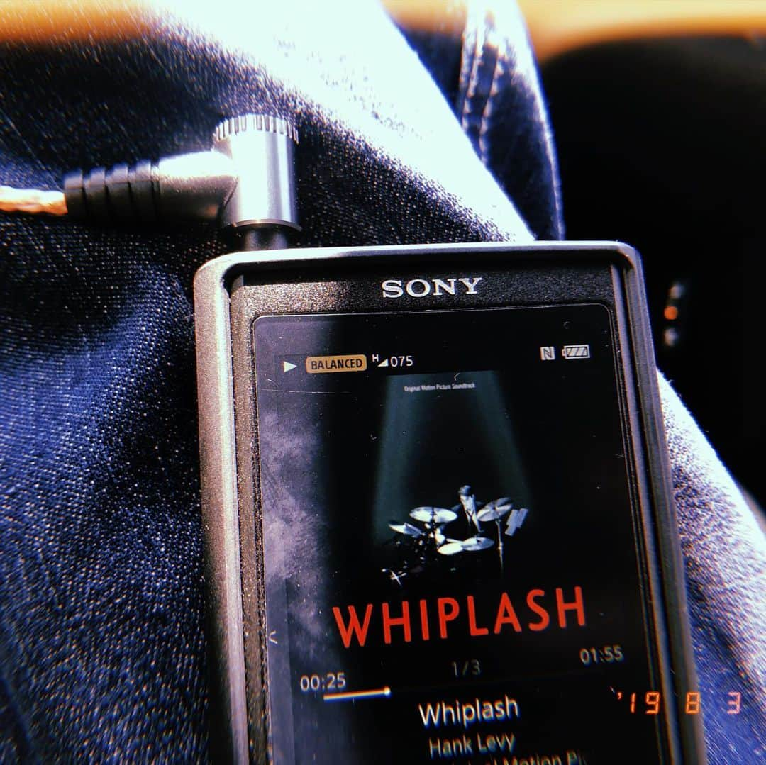 若林時英さんのインスタグラム写真 - (若林時英Instagram)「Whiplash hank levy  zx300 4.4balance se846  #whiplash」8月3日 13時15分 - jiei_wakabayashi