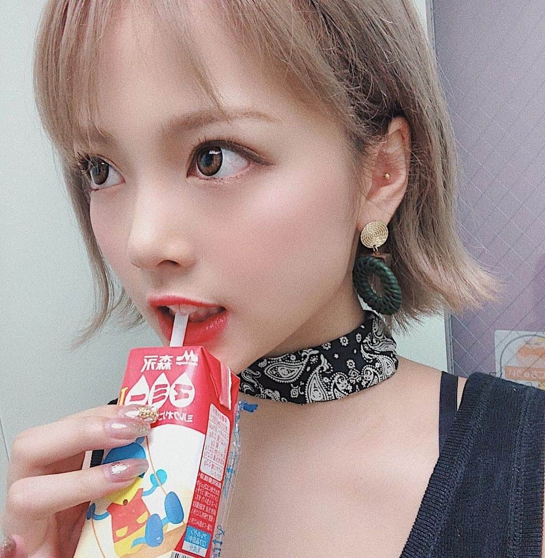 仲本莉絵瑠さんのインスタグラム写真 - (仲本莉絵瑠Instagram)「まじで暑い😲 水分補給大事🥰🥰」8月3日 15時08分 - nr0750