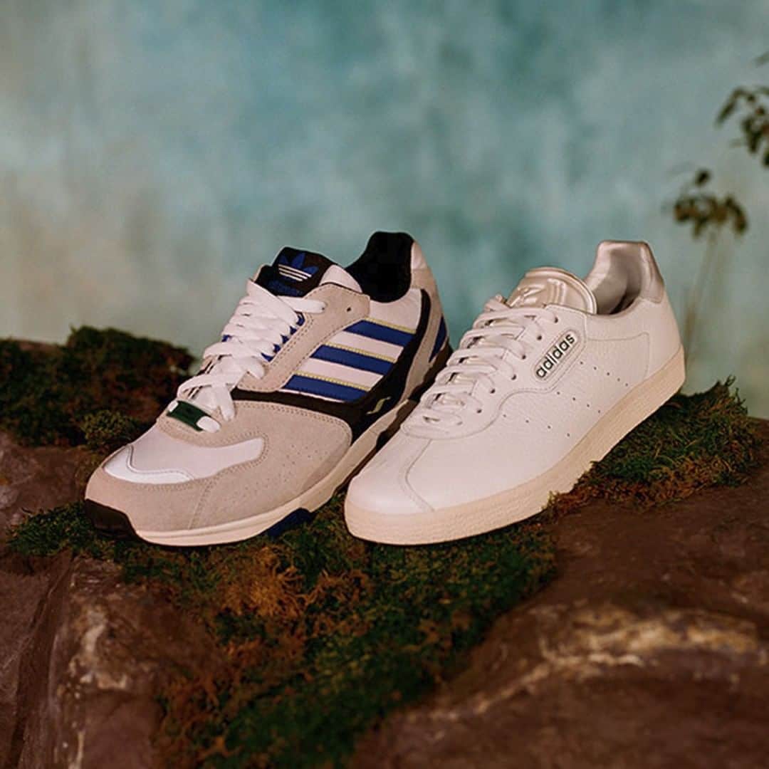 adidas Skateboardingのインスタグラム：「Pulled from the archives and engineered for field work /// The @Alltimers ZX4000 and Gazelle Super are designed for deeper dives of discovery. Available in stores and online at adidas.com/skateboarding • #adidasSkateboarding x #Alltimers」