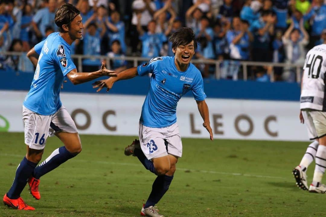 横浜FCさんのインスタグラム写真 - (横浜FCInstagram)「- 2019.8.4 SUN vs AVISPA FUKUOKA 18:00 KICK OFF #内田智也 - #斉藤光毅 @koki_saito_01  #yokohamafc #横浜FC #HAMABLUE #HAMAPRIDE #三ツ沢を青にそめよう #jleague」8月3日 16時14分 - yokohamafc_official