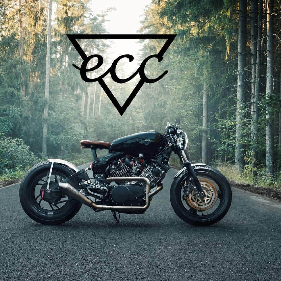 epidemic_motorsさんのインスタグラム写真 - (epidemic_motorsInstagram)「Another one of our builds, a Yamaha XV750 by @elemental_custom_cycles  #cafebobber  Foto by @christianmotzek」8月3日 16時54分 - epidemic_motors