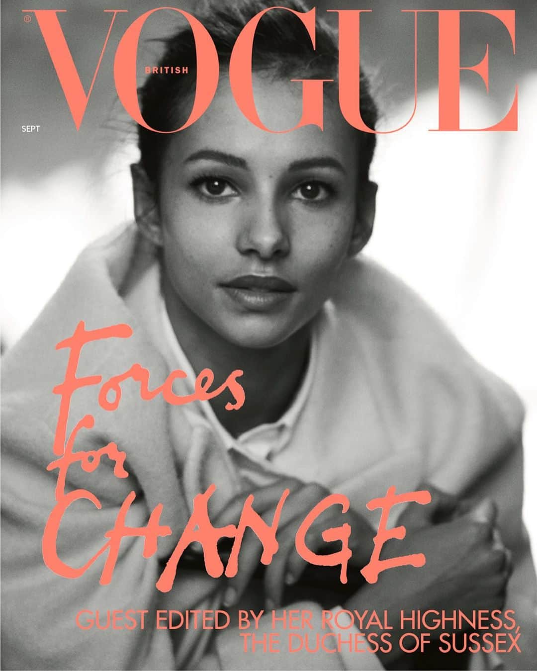British Vogueさんのインスタグラム写真 - (British VogueInstagram)「@FrankieGoesToHayward is one of 15 inspiring women to cover the September 2019 issue of #BritishVogue. Discover the full #ForcesForChange story in the new issue, on newsstands now, and click the link in bio to read more on how the Royal Ballet principal dancer and Cats star is proud to be inspiring people of all backgrounds, but insists that real change will only happen when we stop asking people about race.  #FrancescaHayward wearing a @JosephFashion coat and @AzzedineAlaiaOfficial shirt. Photographed by @TheRealPeterLindbergh, fashion editor @Edward_Enninful, with hair by @SergeNormant, make-up by @TheValGarland and nails by @LorraineVGriffin.  Video: Directed and edited by @Kloss_Films.」8月3日 17時06分 - britishvogue