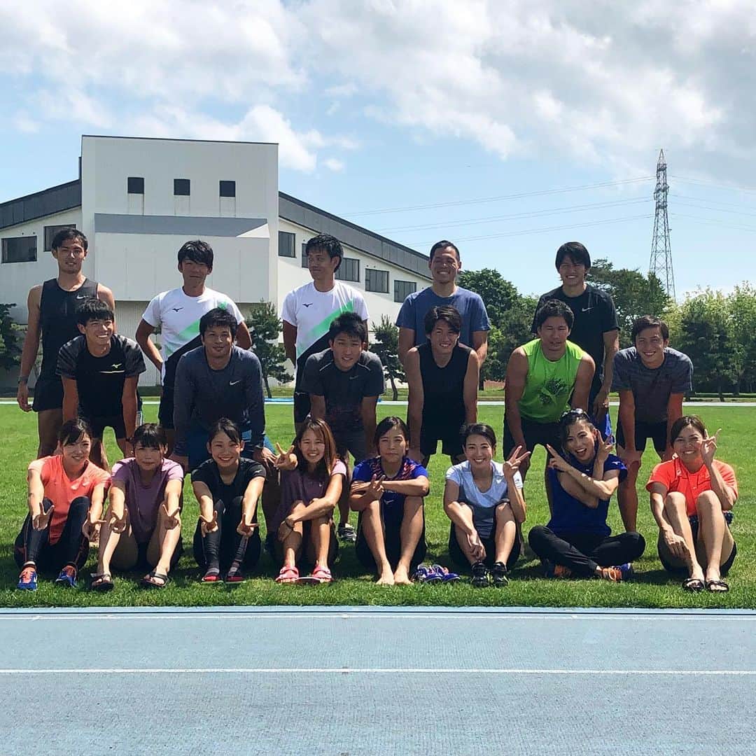 宇都宮絵莉のインスタグラム：「7-26〜8-2☀️関西実業団合宿🌈#北斗市 #ずーしーほっきー #1日で56箇所虫刺され #パーソナルベスト」