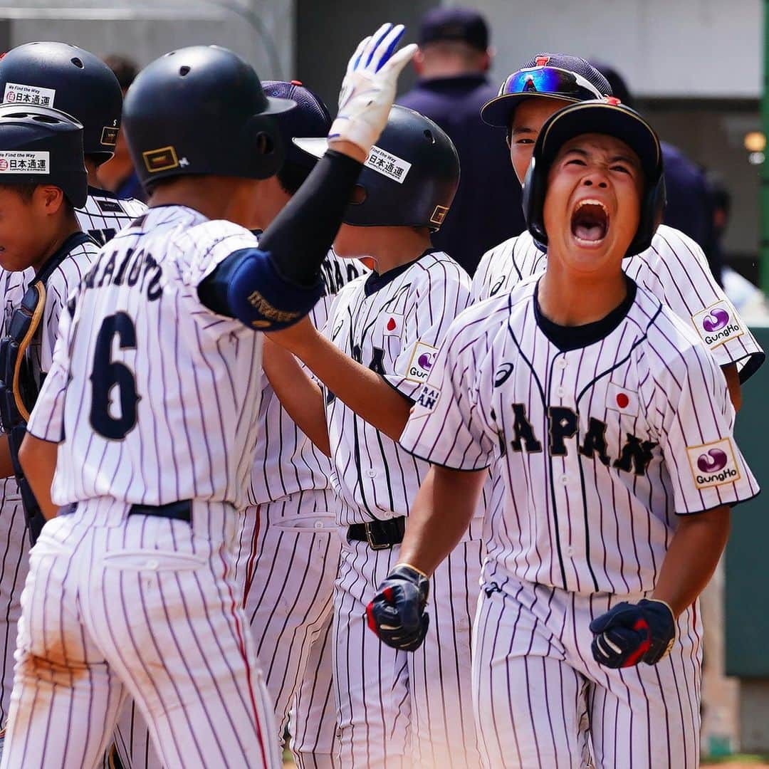 侍ジャパンさんのインスタグラム写真 - (侍ジャパンInstagram)「⠀ 第5回 WBSC U-12 ワールドカップ スーパーラウンド 第2戦 日本 8x - 7 韓国  延長の末、韓国にサヨナラ勝ち👍 初の決勝進出を決める‼️ ⠀ ⠀ #侍ジャパン #U12代表 #ワールドカップ #川越昂太郎 #江尻慎太郎 #坂本慎太郎 #生田目博之介 #桑元信祐 #片岡大瑠 #青木朔真 #髙橋昇聖 #川下晃汰」8月3日 18時54分 - samuraijapan_official