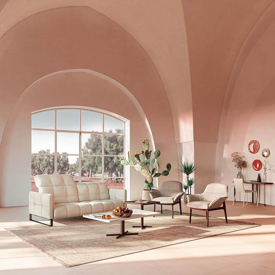 Natuzzi Officialさんのインスタグラム写真 - (Natuzzi OfficialInstagram)「Bright colors and shapes mark both our Aura armchair and our Philo sofa. Classic lines mixed with an innovative design and different materials combined to give a unique style to your living room. #Natuzzi #NatuzziItalia #comfort #elegance #design #lifestyle #style #furniture #homefurniture #madeinitaly #living #interiordesign #decor #furnituredesign #homedesign #inspiration #interior #instadesign #designlovers #italianstyle #homedecor #lovedesign #designers #designer」8月3日 19時00分 - natuzzi