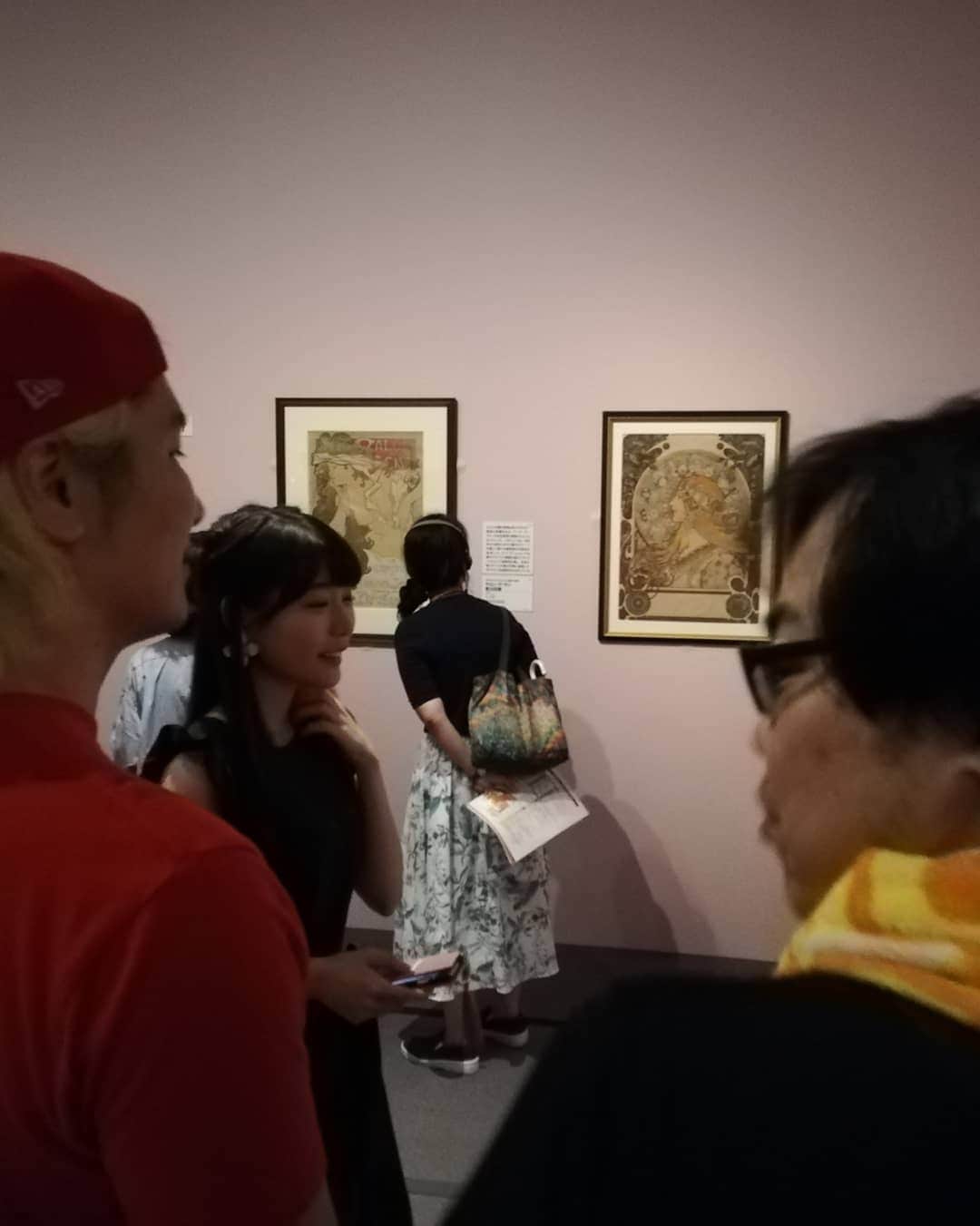 平井“ファラオ”光さんのインスタグラム写真 - (平井“ファラオ”光Instagram)「みんなのミュシャ展を情報の多い連中でブレさせに行きました。  #ミュシャ #アルフォンスミュシャ #芸術 #展覧会 #アールヌーヴォー #美術館 #絵画」8月3日 19時09分 - hirapoyopharaoh