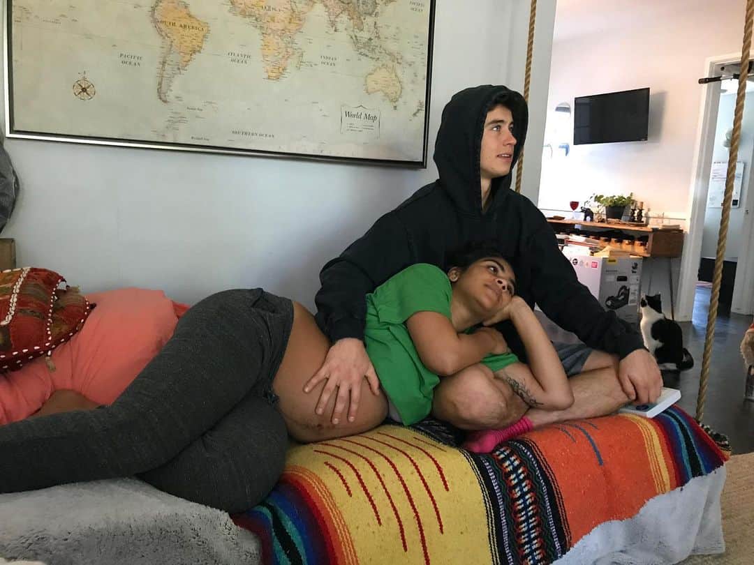 ナッシュ・グリアのインスタグラム：「💚」