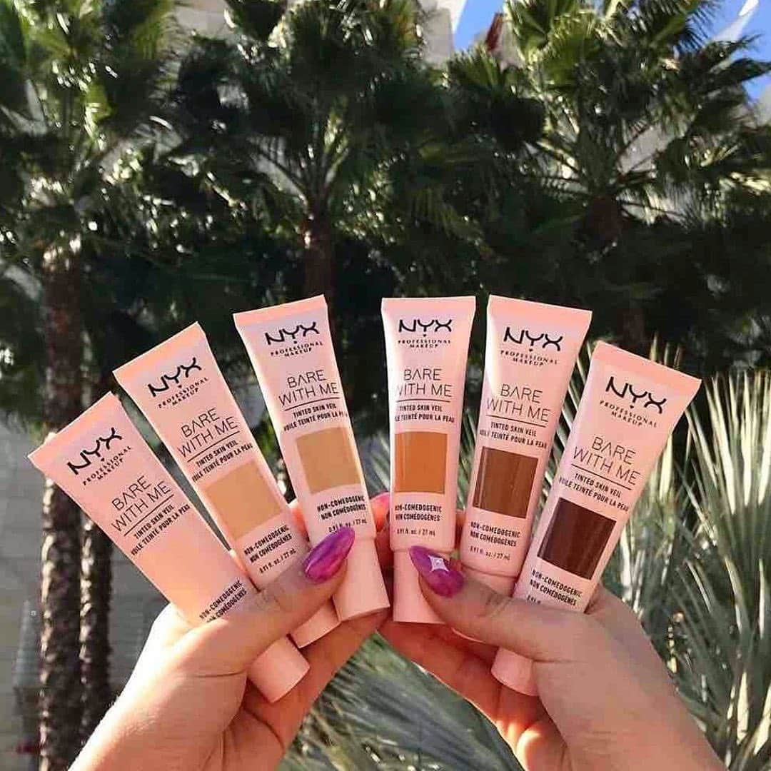 NYX Cosmeticsさんのインスタグラム写真 - (NYX CosmeticsInstagram)「Strip down for the summer with our Bare With Me Tinted Skin Veil ($13) 🌴☀️ Treat yourself to a breathable & lightweight formula that keeps your skin feeling hydrated all day 🍃💦 Available now nationwide 😘 || #nyxcosmetics #nyxprofessionalmakeup #crueltyfreebeauty #veganformula」8月4日 6時12分 - nyxcosmetics