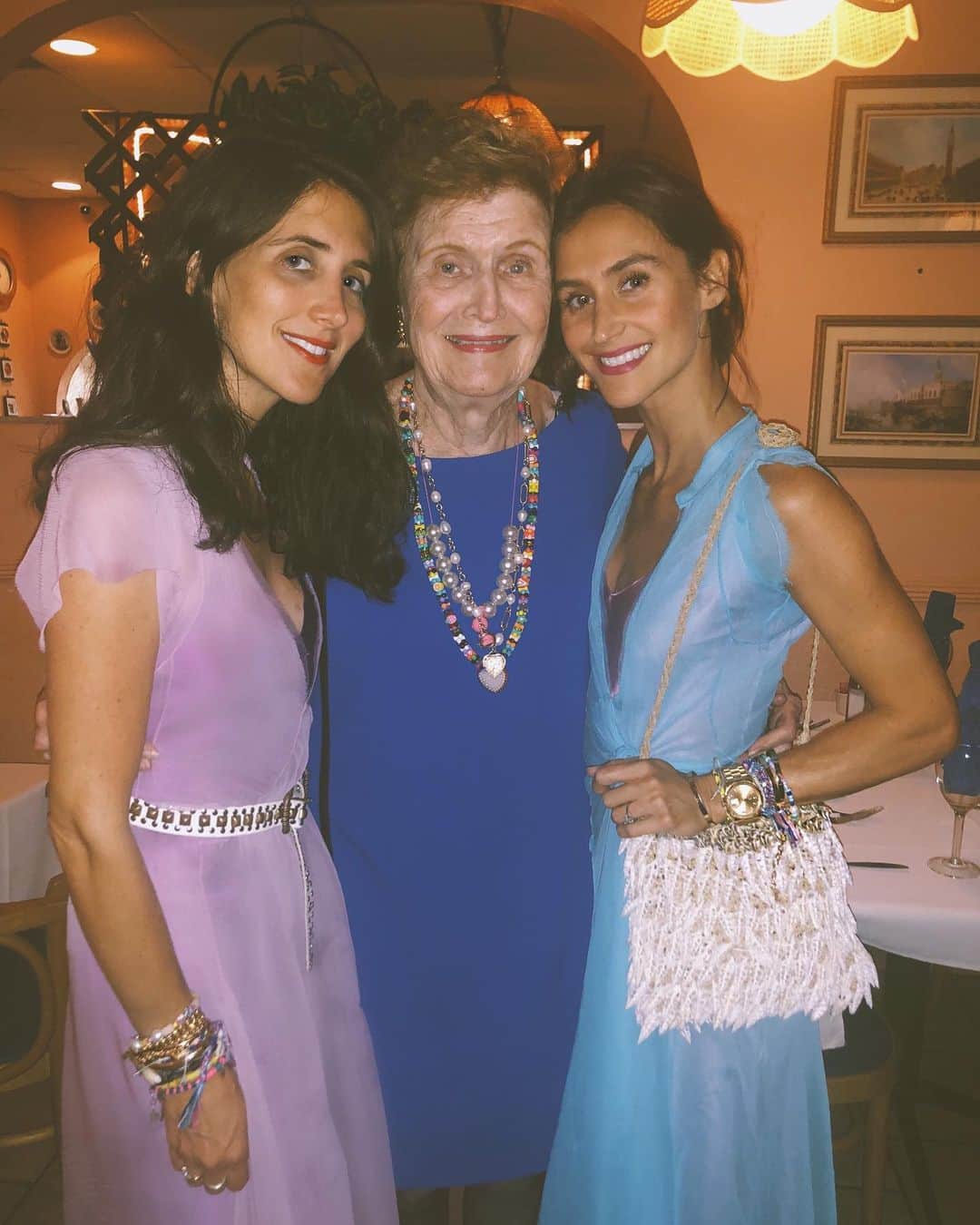 ダニジョーのインスタグラム：「Happy 90th bday to the Original #dannijogirl 💕 🎂 If only we could all look this good at 90 ❤️ and more importantly have the wisdom and elegance that you do. You’re our favorite kind of #vintage 🤣 Happy birthday Grams!」