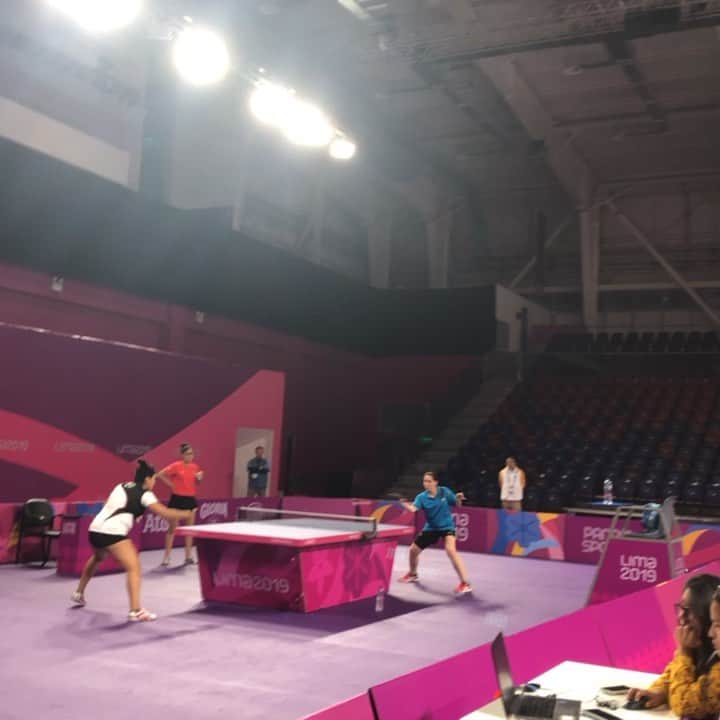 WU Yueのインスタグラム：「2019 Pan Am games」