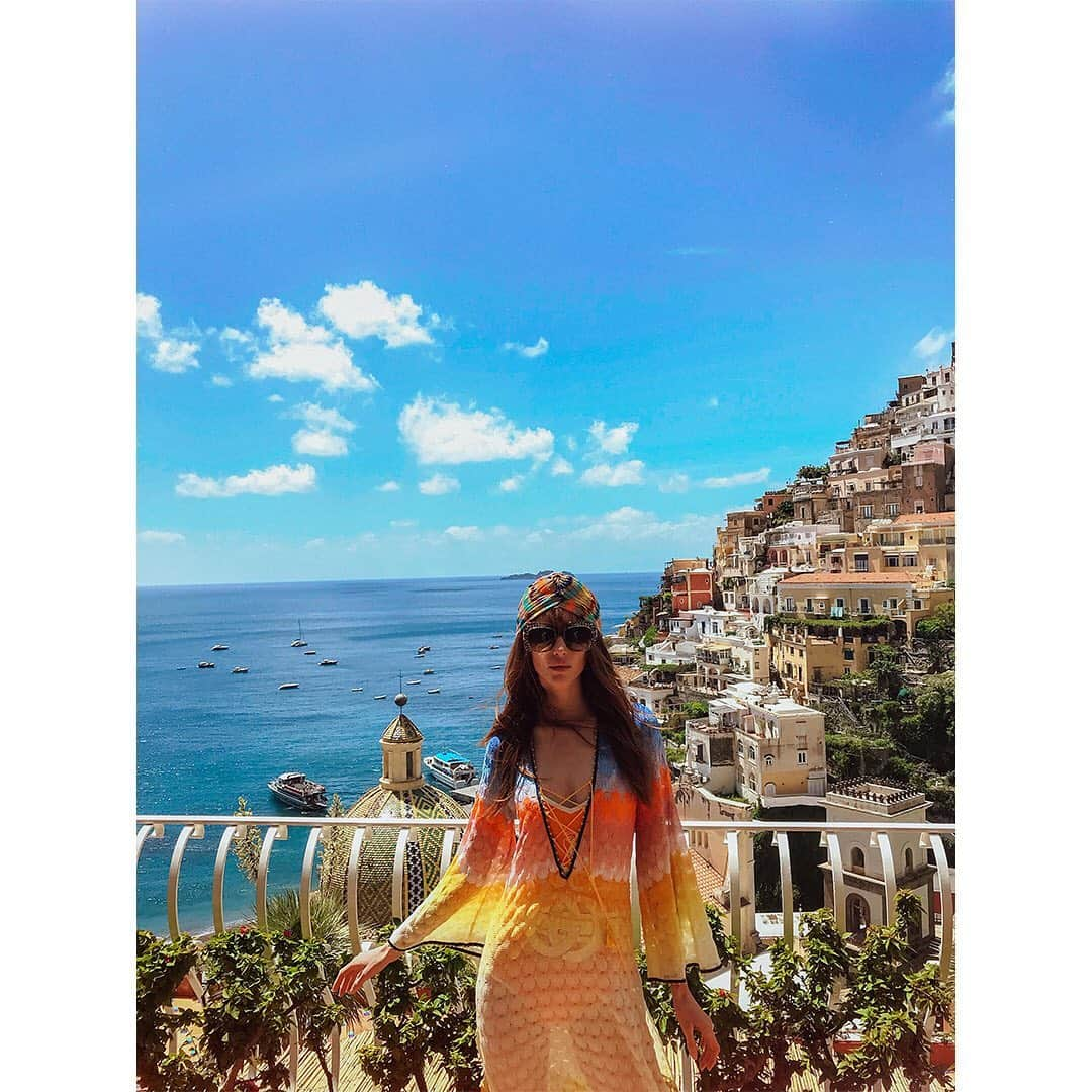 Faith Picozziさんのインスタグラム写真 - (Faith PicozziInstagram)「Italy Diaries 6️⃣ Positano 🧡 #italy #positano #amalficoast #travel #gucci #missoni #fashion #style #summer #vacation #lesirenuse @filip.milenkovic @filipandfaith @gucci @alessandro_michele @missonipositano @missoni @lesirenuse @faithpicozzi」8月4日 7時14分 - faithpicozzi